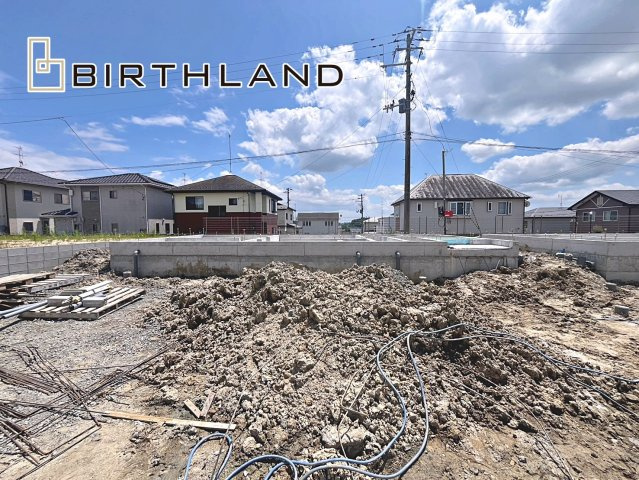 新築戸建・新築建売　郡山市田村町東山第1　守山小・守山中の外観|〈8号棟〉2026年8月完成予定です！同社完成物件ご内覧可能です♪