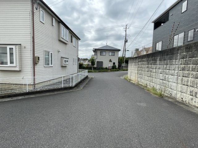 新築戸建・新築建売　郡山市田村町東山第1　守山小・守山中の前面道路含む現地写真
