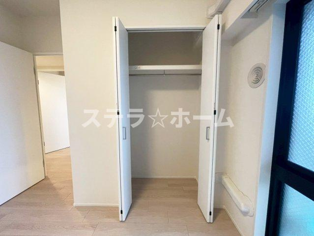 都島高倉ガーデンハウスの収納|大きなスペースがあり、収納には困りません