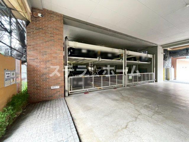 都島高倉ガーデンハウスの駐車場|機械式駐車場です