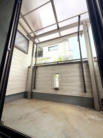 青梅市師岡町　中古戸建のバルコニー