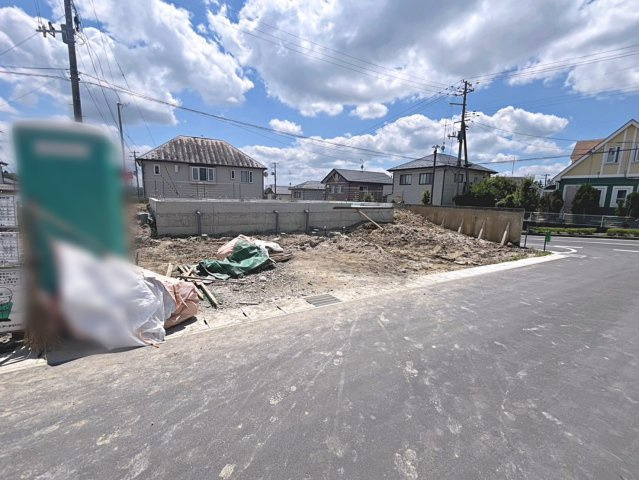 新築戸建・新築建売　郡山市田村町東山第1　守山小・守山中の前面道路含む現地写真
