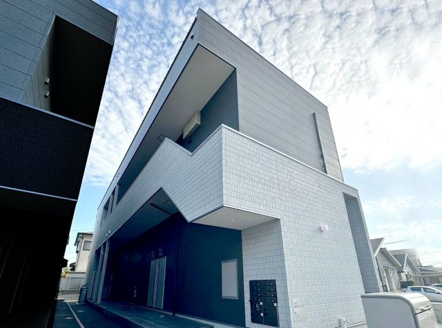 熊本市東区保田窪５丁目のアパートの外観