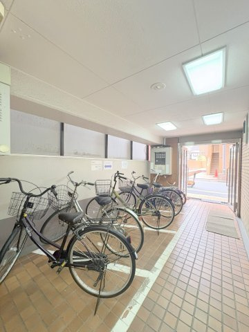 ハピーハイツ入谷の駐輪場|共用部・駐輪場