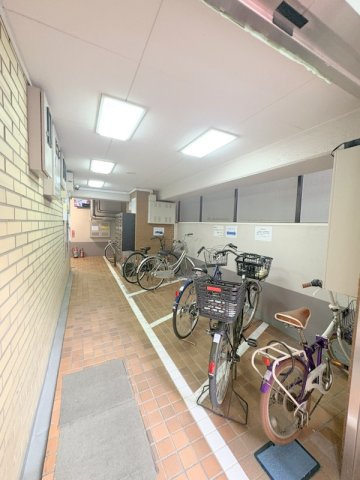 ハピーハイツ入谷の駐輪場|共用部・駐輪場