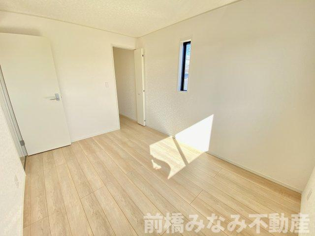 【新築】前橋市関根町第3　限定1棟　クレイドルガーデン　新築建売の洋室|使い勝手のいい洋室です