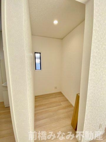 【新築】前橋市関根町第3　限定1棟　クレイドルガーデン　新築建売の収納|たっぷりとした収納スペースです