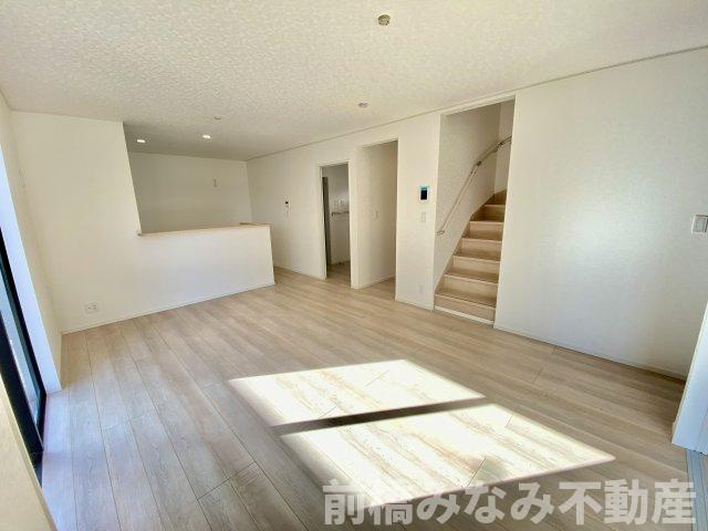 【新築】前橋市関根町第3　限定1棟　クレイドルガーデン　新築建売の居間・リビング|おしゃれなリビングです