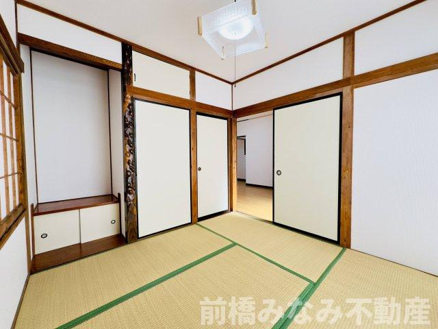 【中古】前橋市龍蔵寺町　３LDKの和室|日本らしい落ち着いた雰囲気の和室です