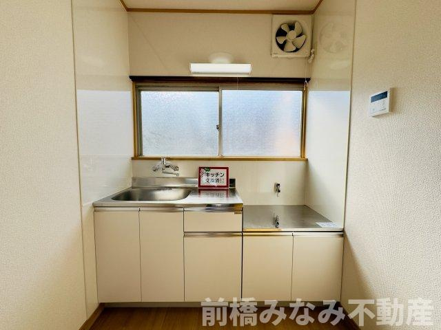 【中古】前橋市龍蔵寺町　３LDKのキッチン|お料理しやすいキッチンです