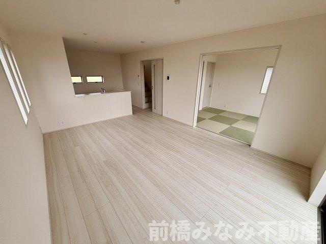 【新築】前橋市鼻毛石町第６　限定１棟　リーブルガーデン　新築建売の独立洗面台|独立洗面台、朝の身支度には欠かせません