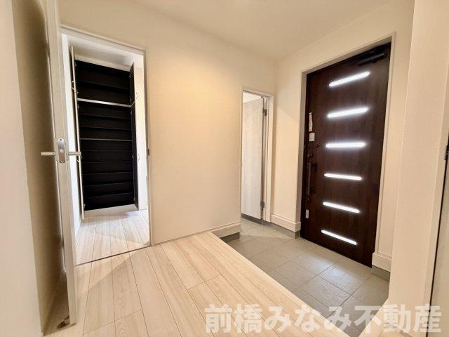 【新築】前橋市鼻毛石町第６　限定１棟　リーブルガーデン　新築建売の収納|収納のためのスペースです