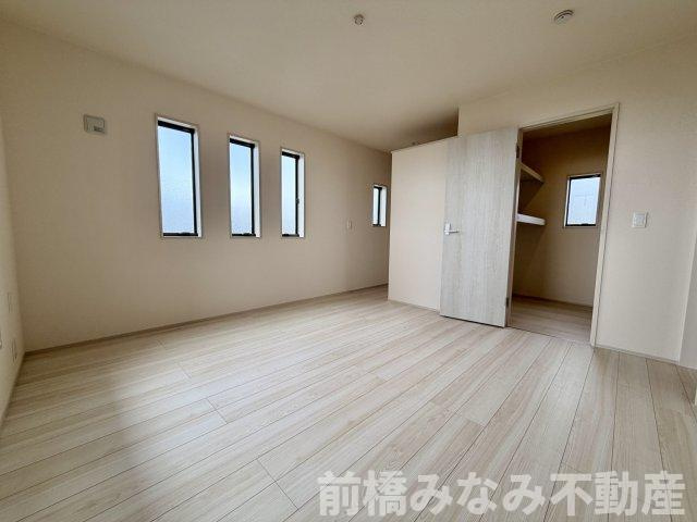 【新築】前橋市鼻毛石町第６　限定１棟　リーブルガーデン　新築建売の収納|専用の収納スペースです