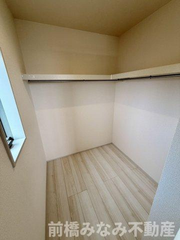 【新築】前橋市鼻毛石町第６　限定１棟　リーブルガーデン　新築建売のバルコニー|バルコニー付きです