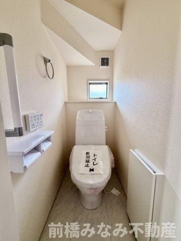 【新築】前橋市鼻毛石町第６　限定１棟　リーブルガーデン　新築建売の玄関|シンプルで使いやすい玄関です