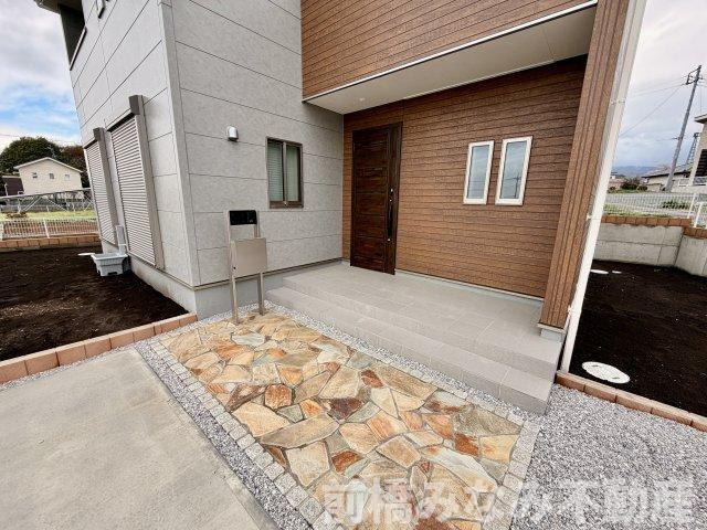 【新築】前橋市鼻毛石町第６　限定１棟　リーブルガーデン　新築建売の外観|外はこのようになっています
