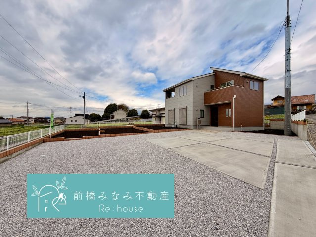 【新築】前橋市鼻毛石町第６　限定１棟　リーブルガーデン　新築建売の外観|きれいな外観です