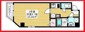 【間取り】 | ブルースカイ南千住