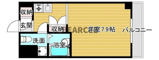 【間取り】 | 高辻ロイヤルフラッツ