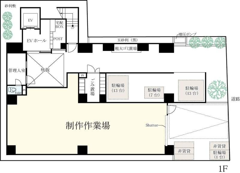 リブリ・東上野の区画図