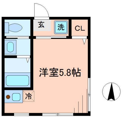 エアプレイス中板橋の間取り