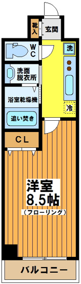 【間取り】 | ボヌール和泉