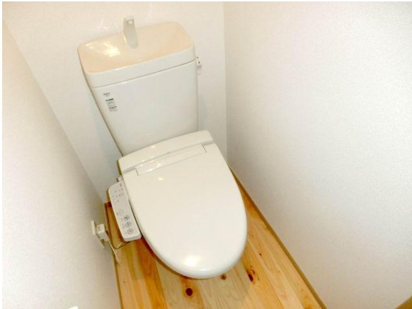 新宿区高田馬場４丁目のアパートのトイレ|シンプルで使いやすいトイレです