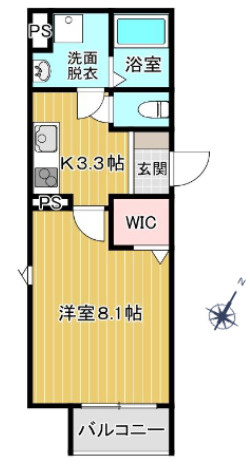 シューンハイムの間取り