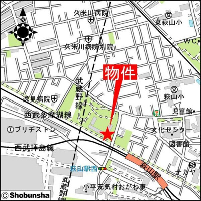 【地図】 | Ｂｒｉｌｌｉａ　Ｌ－Ｓｉｏ　萩山