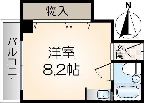 ロジェットたちばなの間取り