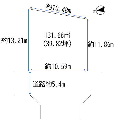 中央区東入船町　土地の土地図