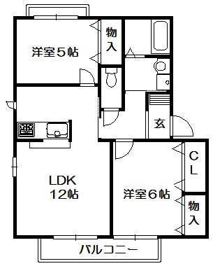 【間取り】 | グリーンヴァレー三田D棟