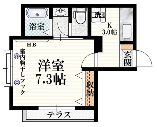 アステイオス・プラザの間取り|★角部屋２面採光★