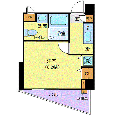 ヴァレッシア椎名町駅前シティの間取り