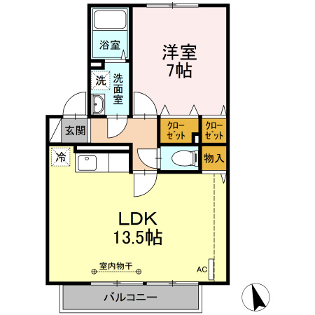 アミティエの間取り