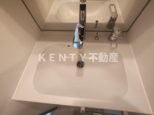【洗面所】 | スタイリオ東品川 | 広い洗面スペース