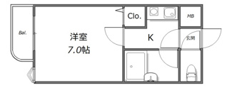 【間取り】 | ハーミテージ安朱