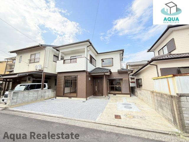 高松市由良町　リノベ住宅の前面道路含む現地写真|外はこのようになっています