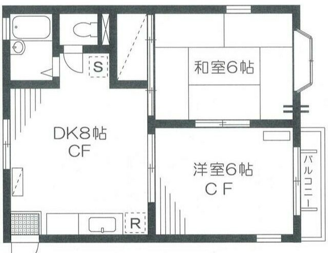 メープルハイツの間取り