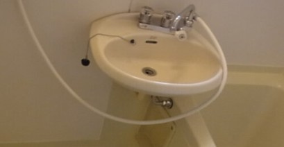 メープルハイツの洗面所