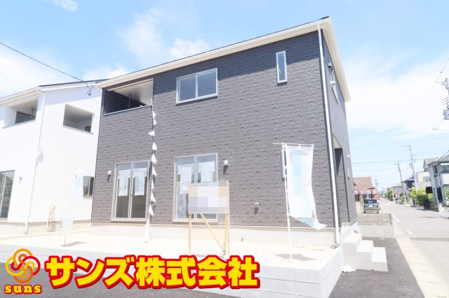 郡山市久留米3丁目　　　　１号棟　　　柴宮小学校、郡山第３中学区の外観|南東側から見た外観