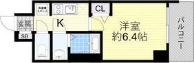 アドバンス大阪カーサの間取り