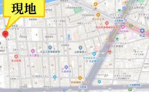 アドバンス大阪カーサの地図