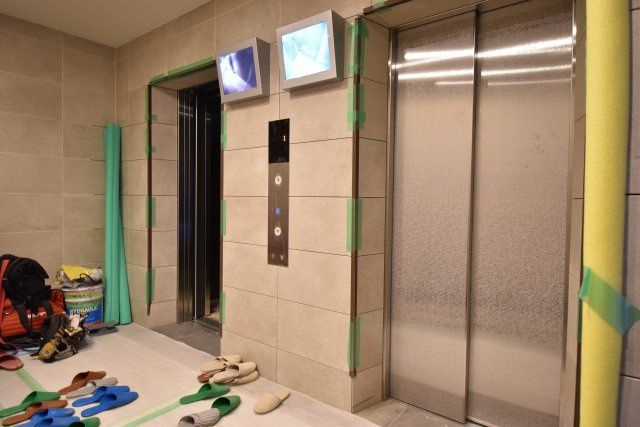 大阪市西区川口４丁目の賃貸マンションのロビー