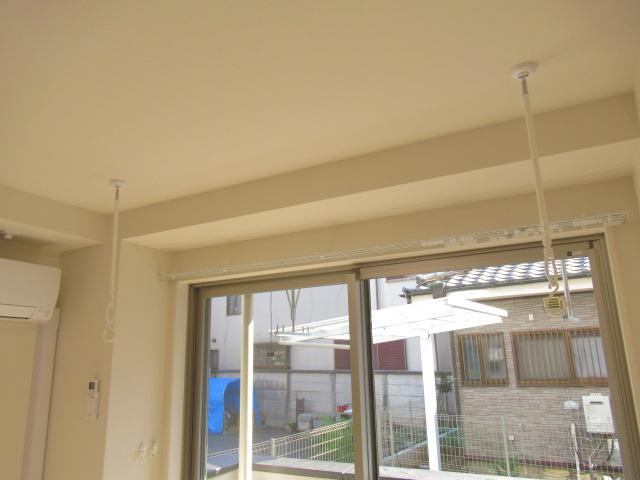 イーストガーデンの設備|室内洗濯物干し