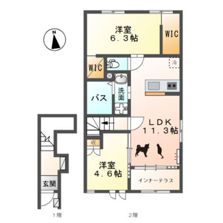 【間取り】 | イーストヒルズセイ（Ｅａｓｔ　Ｈｉｌｌｓ　ＳＥＩ）