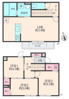 【間取り】 | BLOOM COURT