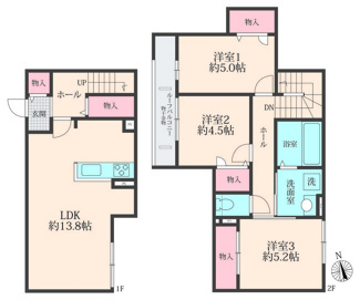 【間取り】 | BLOOM COURT