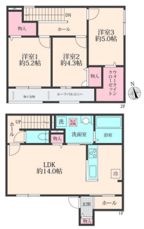 【間取り】 | BLOOM COURT