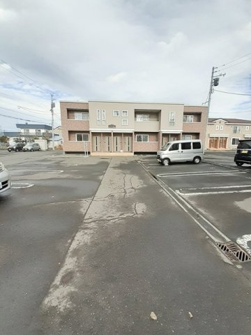 パークサイドＡの駐車場